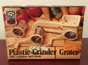 Vintage/Retro CHEF Grinder Grater Slicer Mincer. Hand Held. New in Original Box - Bild 1 von 10