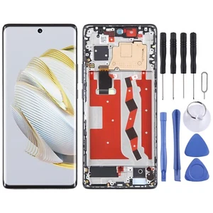 Original LCD Bildschirm für Huawei nova 10 Digitizer Full Assembly mit Rahmen (schwarz) - Bild 1 von 6