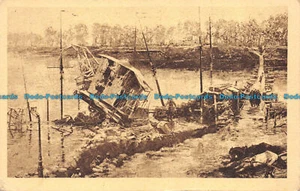 R159742 Bruxelles. Nieuport. Le Chenal et la Passerelle Mantel - Bild 1 von 2