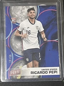 2022 Panini Father's Day - Father's Day Holo #FD5 Ricardo Pepi /50 - Picture 1 of 2