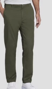 NWT Joseph Abboud Heritage Washabl Men Green Stretch Cotton Pants Size: 38*32 - Picture 1 of 17