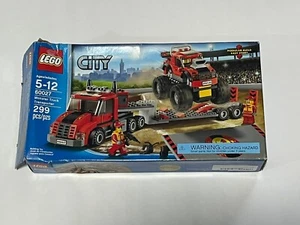 Lego City Monster Truck Transporter Set ~Open Box Incomplete Set~ 60027 - Picture 1 of 10