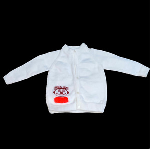 Vintage Handmade Sweater Infant Baby Boy Girl Sesame Street Ernie 12 Months