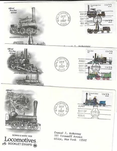 U.S. - Scott's #2361 thru #2368 fancy first day covers - Picture 1 of 2