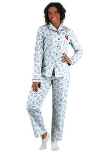 Adult Bedtime Bear Care Bears Pajama Set - Picture 1 of 1