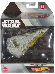 Hot Wheels Star Wars Starships Select General Thrawn's Chimera 1:50 Scale JDD37 - Picture 1 of 4
