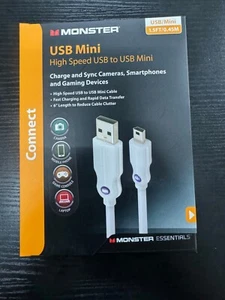 Monster Essentials USB Mini High Speed to USB Mini 1.5 Feet - Picture 1 of 4
