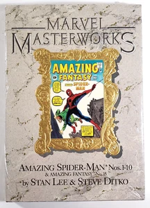 Marvel Masterworks Volume 1: Amazing Spider-Man #1-10 & 15 Hardcover Book - New - Picture 1 of 5