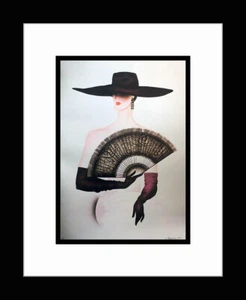 ERIK FREYMAN • Custom Framed Plate Signed "LEVENTAIL" Art Print - Picture 1 of 1