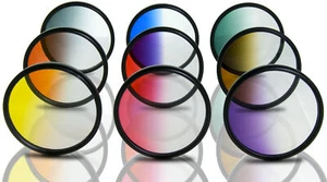 Opteka 58mm HD Multicoated Graduated Color ND Filter Kit For Digital SLR Cameras - Picture 1 of 9