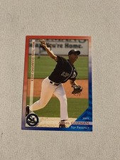 2003 Grandstand Southern League Top Prospects Angel Guzman Set Card