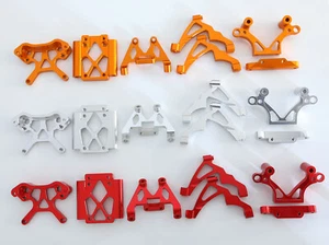 GTB Aluminum Front Bulk Head  W/ Shock Tower set for HPI KM Rovan Baja 5B SS 5SC - Picture 1 of 4