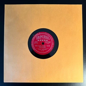 FATS DOMINO - YOU CAN PACK YOUR SUITCASE 1954 - Original R&B 78rpm - EX - Picture 1 of 3