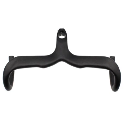 RXL SL Bike Carbon Road Handlebar 3K Gloss Ultra light Integrated Stem Drop Handlebar