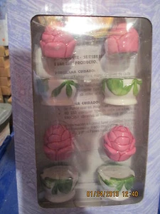 PFALTZGRAFF ROSE SALT PEPPER ~ INDIVIDUAL SET - Picture 1 of 4