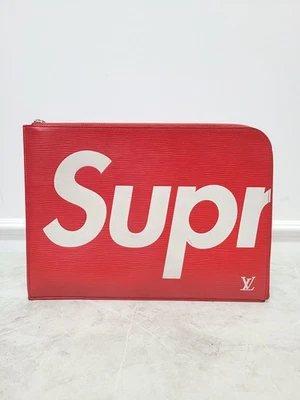 Louis Vuitton X Supreme Épi Pochette Jour Clutch Bag 79456703 - Bild 1 von 4