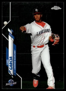 2020 Topps Pro Debut Chrome Luis Garcia Rookie Lakewood BlueClaws #PDC-113 - Picture 1 of 2