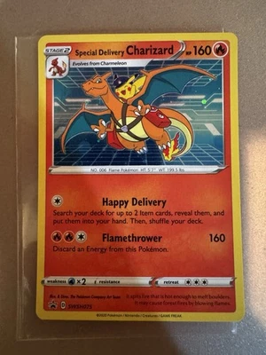 Special Delivery Charizard SWSH075 SWSH: Sword & Shield Promo Cards Holo - Image 1 of 2