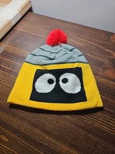 2011 Youth Size YO GABBA GABBA Hat Beanie Plex Neff Red Pompom - Picture 1 of 8