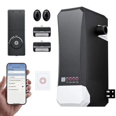 ZUMI Wall Mount Automatic App-Control Garage Door Opener IR Sensors Wall Switch - Image 1 of 4