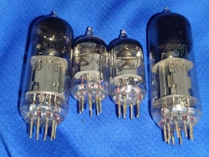 Set Of  2x 6n6p  2x 6j1p Tubes LITTLE DOT MKII / MKIII Tube / Valve Set NOS    - Picture 1 of 8