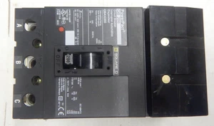 Square D QBA32200 MCCB PowerPact I-LINE 3 Phase 200 amp 240Volt USED - Picture 1 of 5