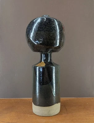 BERND RÖTER GROßES VASENOBJEKT '74 KERAMIKVASE DEUTSCHE STUDIOKERAMIK SIGNIERT - Bild 1 von 4