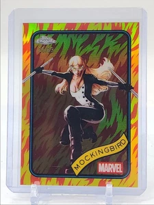 Mockingbird 2025 Topps Marvel cromo refractor antorcha humana/39 SSP - Imagen 1 de 2