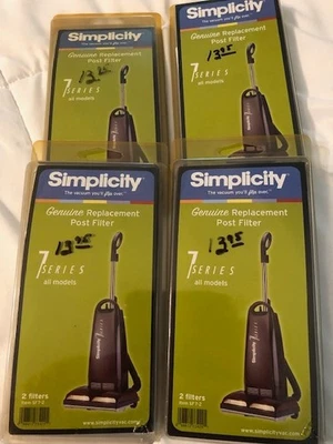 Simplicity вертикальный пылесос 7 серии фильтры SF7-2 лот из 4 коробок всего 16 фильтр - Изображение 1 из 3