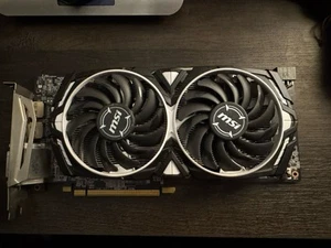 MSI Radeon RX 580 4GB- Fans Spin, No Display. Read description - Picture 1 of 4