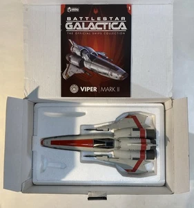 Eaglemoss Battlestar Galactica Viper Mark II réplica Starbuck Ship 2021 SIN SOPORTE - Imagen 1 de 12