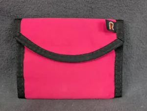 Rainbow of California USA Made Since 1977 Trifold Wallet Pink Vintage SUPER RAD! - Picture 1 of 13