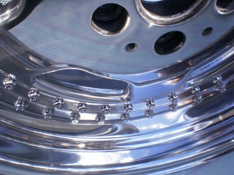 4x Felgenhorn Hochglanzpolieren ,Alufelgen - Bild 1 von 4