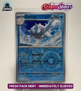 Cetitan 069/198 Pokémon Holo Inverso JCC: Juego de Base Escarlata y Violeta Pokémon COMO NUEVO - Imagen 1 de 2