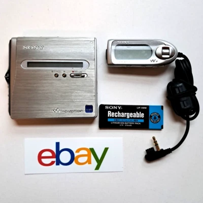 Reproductor de minidisco Sony Walkman MZ-NH1 Hi-MD - Excelente estado SIN PROBAR Foto 1 de 4