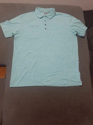 Ping Sensorcool Golf Polo Shirt Mens L Light Blue  - Image 1 of 4