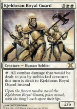KJELDORAN ROYAL GUARD FOIL 10th Edition MTG Magic the Gathering Cards DJMagic
