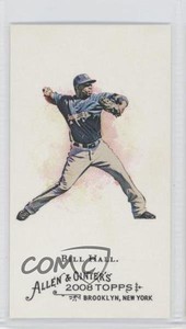 2008 Topps Allen & Ginter's Mini No Number Back Bill Hall #34