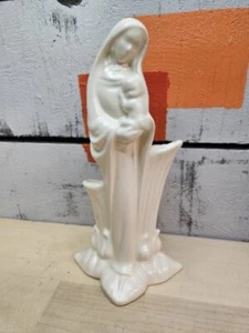 Vintage Haeger Mary And Baby Jesus Vase 11" - Picture 1 of 9