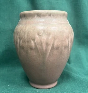 ROOKWOOD Art Deco Vase # 2207 Made 1927 Mauve Matte by Sara Sax Unique! - Picture 1 of 5