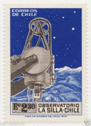 Chile 1973 #829 Observatorio La Silla Espacio MNH Foto 1 de 1