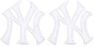 lot of 100 New York Yankees Letter Iron on Embroidered Patch - Size 3" x 3" - Picture 1 of 1
