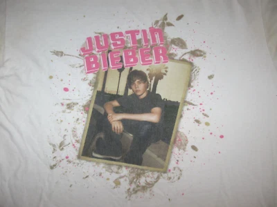 Camiseta JUSTINBIEBER Vintage Feminina Média Y2K Baby Believe BIEBER FEVER - Imagem 1 de 4