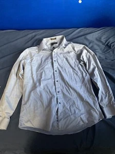 Roberto Villini Kollektion Langarm Button Up Herren Shirt Gr. 16 34/35 - Bild 1 von 6