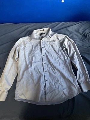 Camisa Hombre Roberto Villini Collezione Manga Larga Abotonada Talla. 16 34/35 Foto 1 de 4