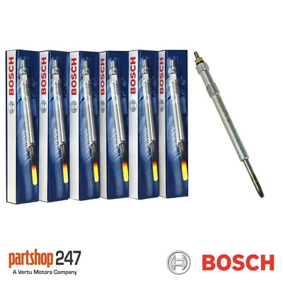 FOR BMW E60 E61 525d,530d,535d engs Glow Plugs Set of 6 BOSCH oe no.12237786869 - Image 1 of 4