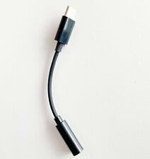 USB-C Type C to 3.5 mm Headphone Audio Jack Adapter Cable Black