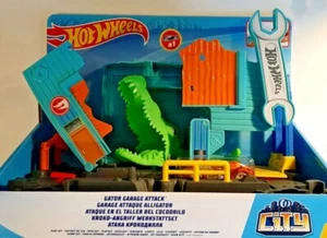 Hot Wheels Creature Mostruose City Garage Attack - Foto 1 di 1