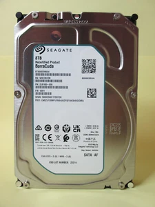Seagate BarraCuda Serie - ST8000DM004 - interne 3,5" Sata3 Festplatte 8TB - Bild 1 von 5