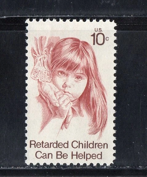 1549 * RETARDED CHILDREN CAN BE HELPED *   U.S. Postage  Stamp  MNH - Image 1 of 1